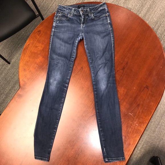 bebe Denim - Bebe Dark Denim Stretch Skinny Jeans Size 26